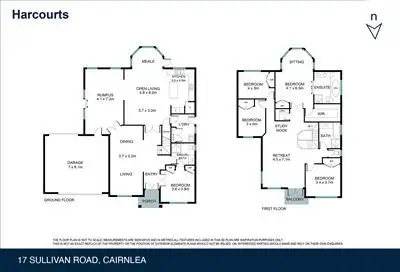 Floorplan of Homely house listing, 17 Sullivan Road, Cairnlea VIC 3023