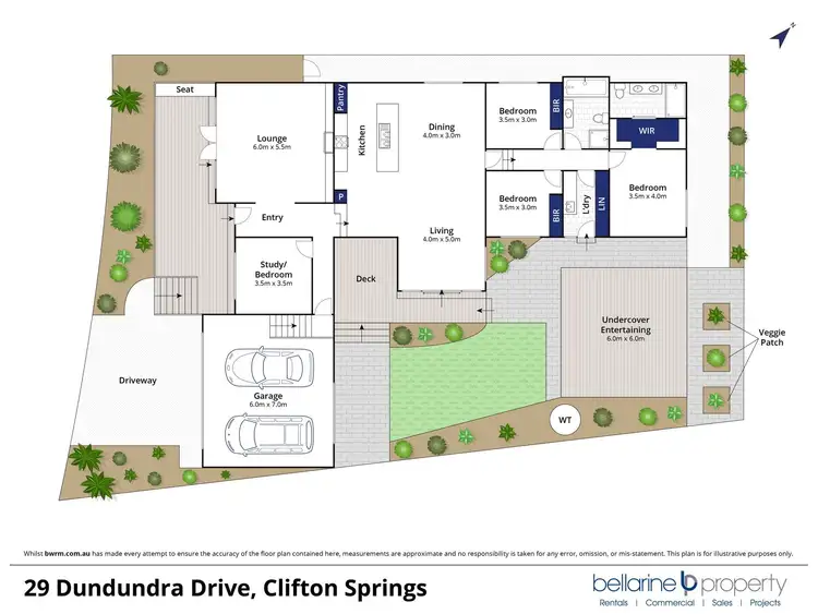 Floorplan of Homely house listing, 29 Dundundra Drive, Clifton Springs VIC 3222