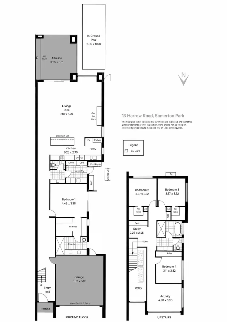 Floorplan of Homely house listing, 13 Harrow Road, Somerton Park SA 5044