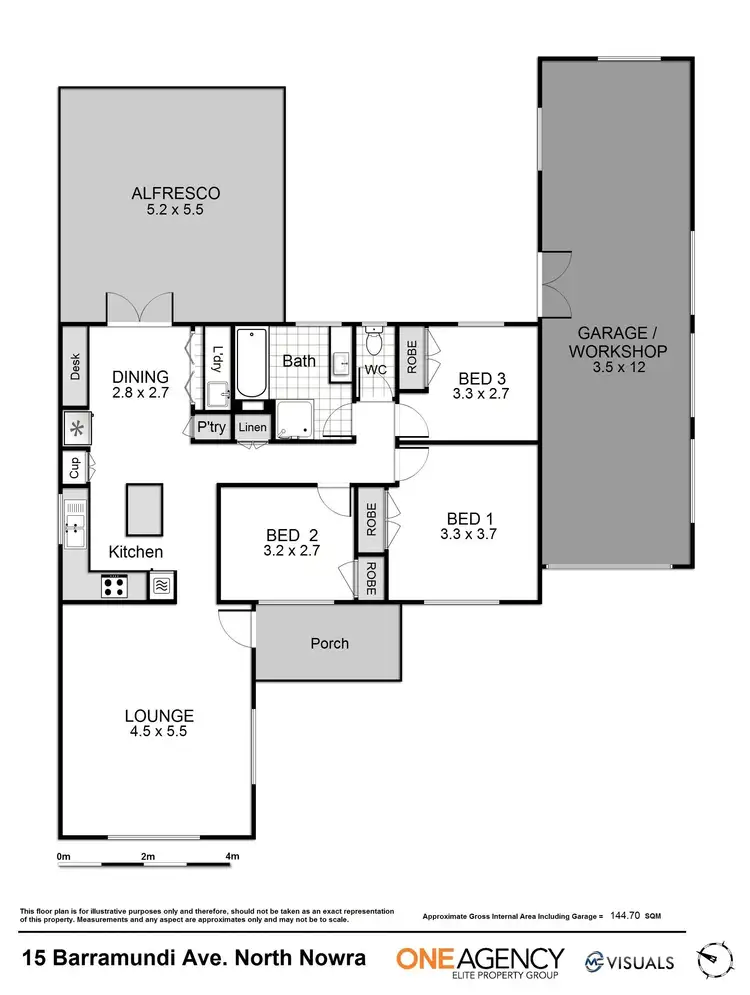 Floorplan of Homely house listing, 15 Barramundi Avenue, North Nowra NSW 2541