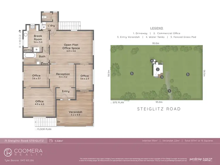 Floorplan of Homely house listing, 71 Steiglitz Road, Steiglitz QLD 4207