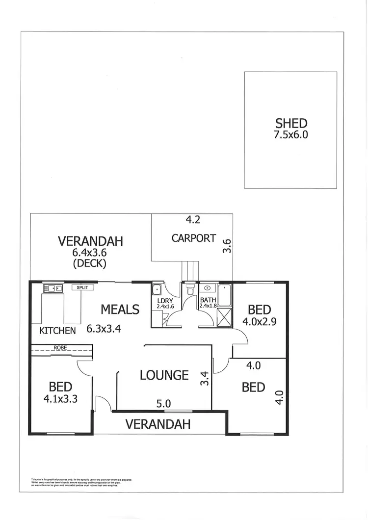 Floorplan of Homely house listing, 4 Pelican Court, Murray Bridge SA 5253