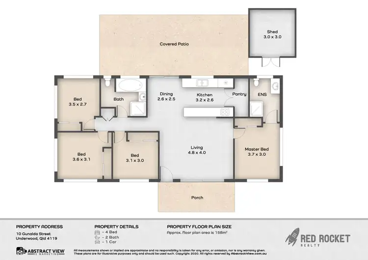Floorplan of Homely house listing, 10 Gunalda Street, Underwood QLD 4119