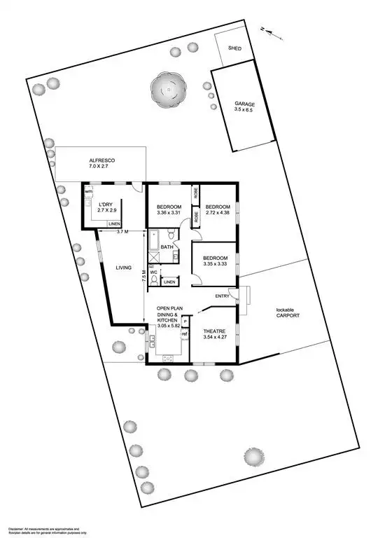 Floorplan of Homely house listing, 20 Cavendish Drive, Deer Park VIC 3023