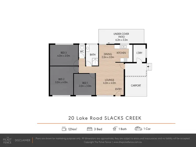 Floorplan of Homely house listing, 20 Lake Road, Slacks Creek QLD 4127