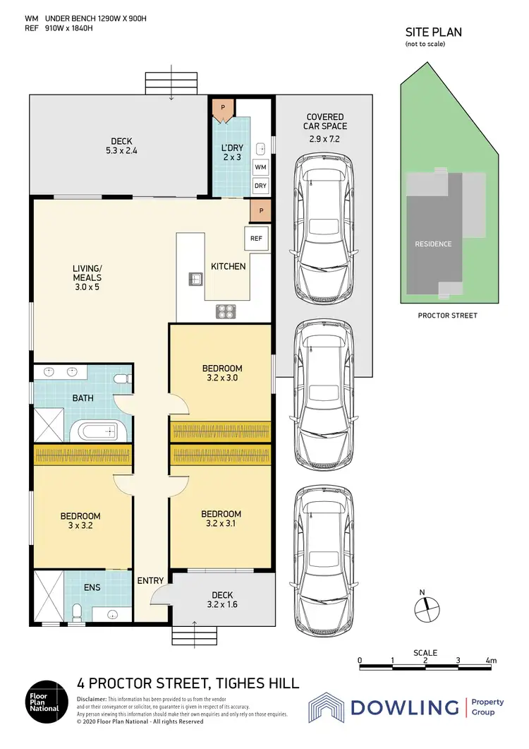 Floorplan of Homely house listing, 4 Proctor Street, Tighes Hill NSW 2297