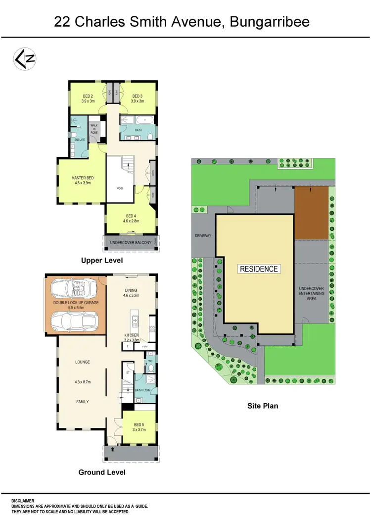 Floorplan of Homely house listing, 22 Charles Smith Avenue, Bungarribee NSW 2767