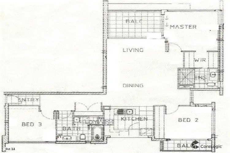 Floorplan of Homely unit listing, 113/2-4 Riverwalk Avenue, Robina QLD 4226