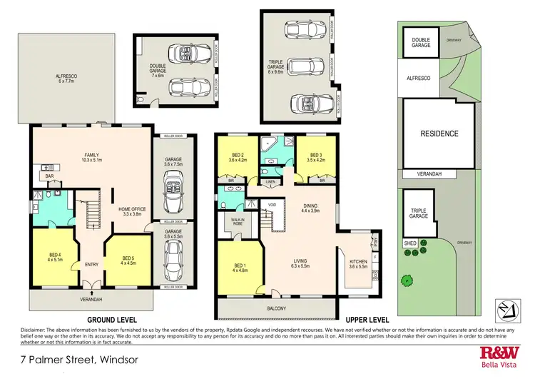 Floorplan of Homely house listing, 7 Palmer Street, Windsor NSW 2756