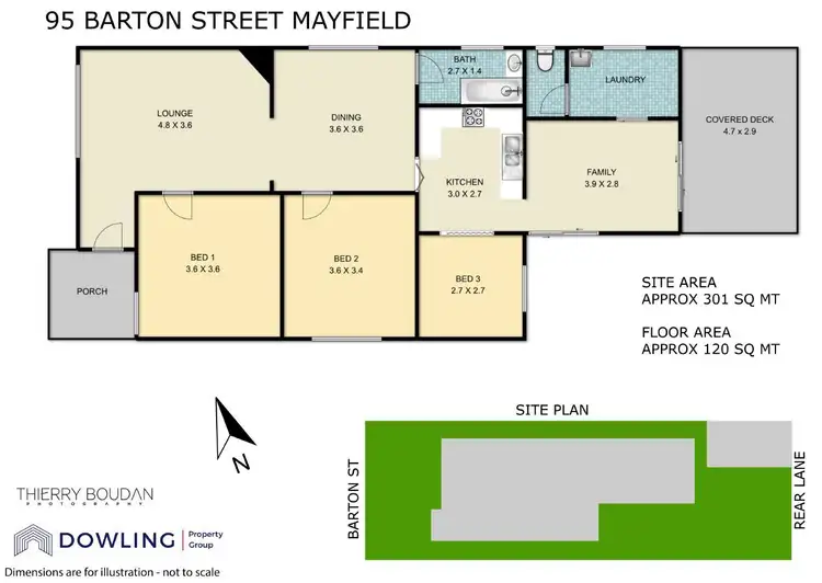 Floorplan of Homely house listing, 95 Barton Street, Mayfield NSW 2304