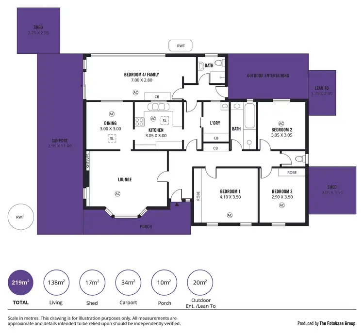Floorplan of Homely house listing, 2a Crozier Avenue, Daw Park SA 5041