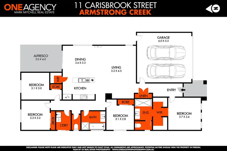 Floorplan of Homely house listing, 11 Carisbrook Street, Armstrong Creek VIC 3217