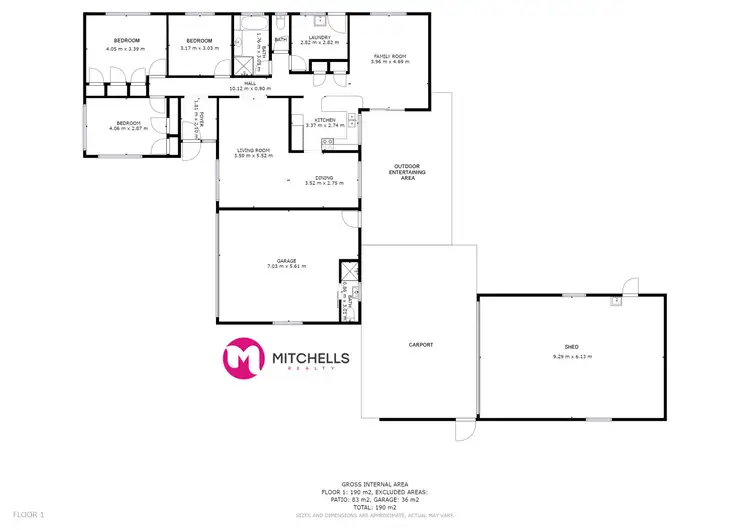 Floorplan of Homely house listing, 6 Virginia Court, Scarness QLD 4655