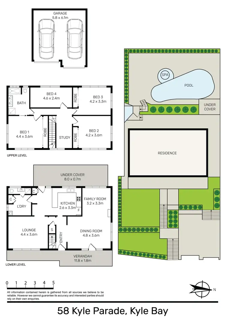 Floorplan of Homely house listing, 58 Kyle Parade, Kyle Bay NSW 2221