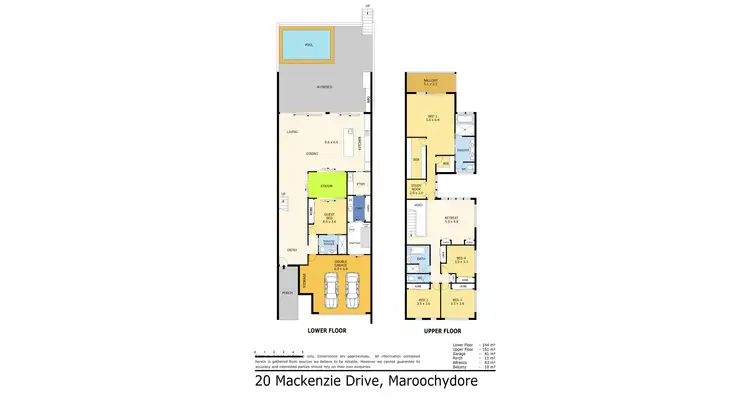 Floorplan of Homely house listing, 20 Mackenzie Drive, Maroochydore QLD 4558