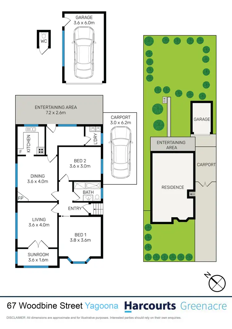 Floorplan of Homely house listing, 67 Woodbine Street, Yagoona NSW 2199