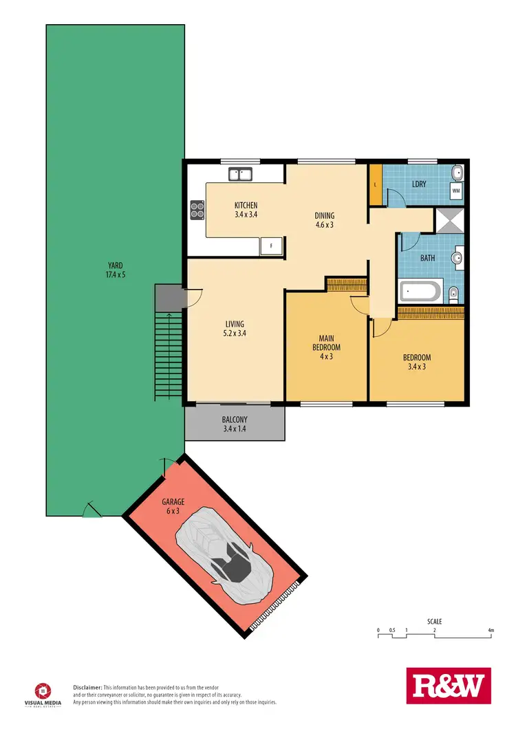 Floorplan of Homely unit listing, 11/16-18 Pratley Street, Woy Woy NSW 2256