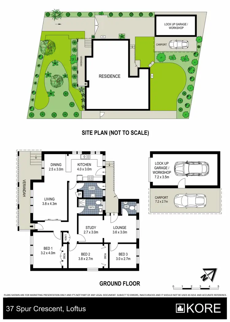 Floorplan of Homely house listing, 37 Spur Crescent, Loftus NSW 2232