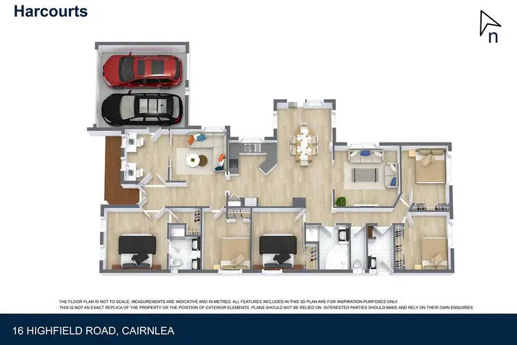 Floorplan of Homely house listing, 16 Highfield Road, Cairnlea VIC 3023