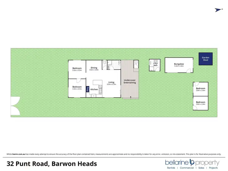 Floorplan of Homely house listing, 32 Punt Road, Barwon Heads VIC 3227