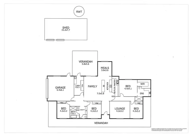 Floorplan of Homely house listing, 32 Loddon Road, Murray Bridge SA 5253