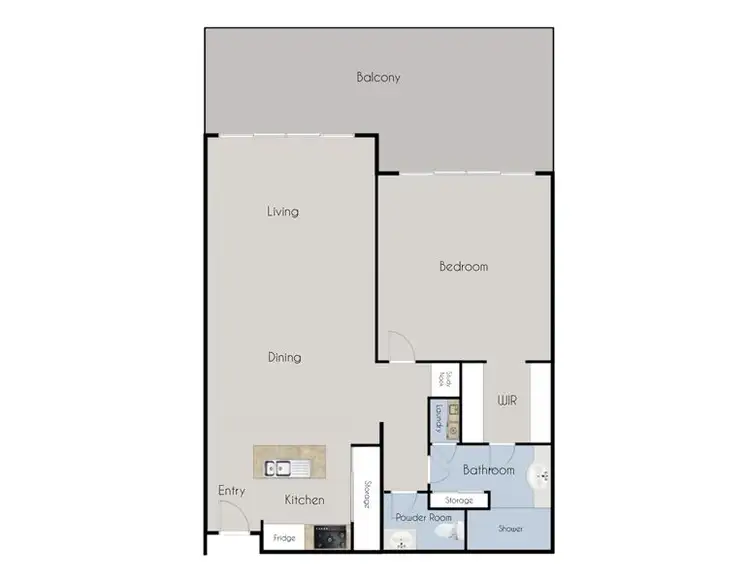 Floorplan of Homely unit listing, 6/154 Musgrave Avenue, Southport QLD 4215