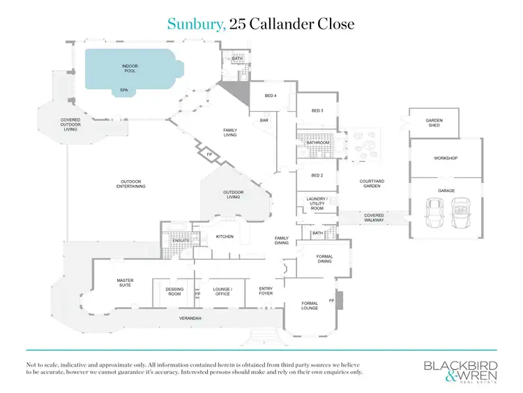 Floorplan of Homely house listing, 25 Callander Close, Sunbury VIC 3429