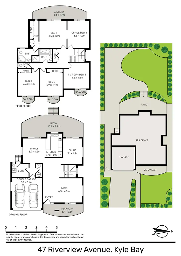 Floorplan of Homely house listing, 47 Riverview Avenue, Kyle Bay NSW 2221