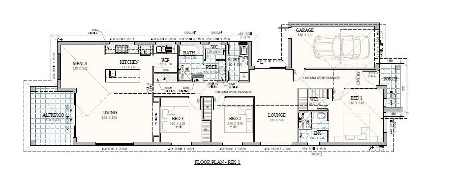 Floorplan of Homely land listing, Lot 2, 378 Wright Road, Para Vista SA 5093