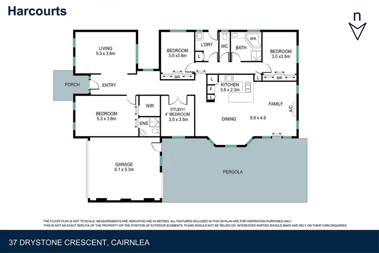 Floorplan of Homely house listing, 37 Drystone Crescent, Cairnlea VIC 3023