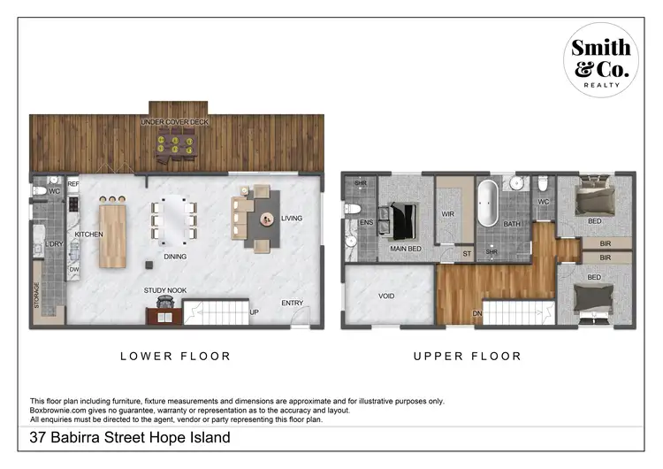 Floorplan of Homely house listing, 37 Babirra Street, Hope Island QLD 4212