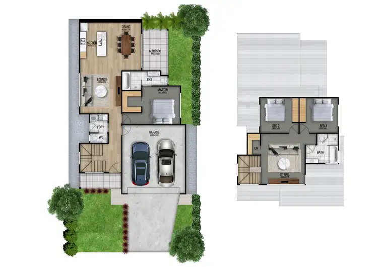 Floorplan of Homely townhouse listing, 1/5 Gross Avenue, Umina Beach NSW 2257