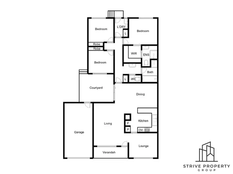 Floorplan of Homely townhouse listing, 7 Cooks Street, Kaleen ACT 2617
