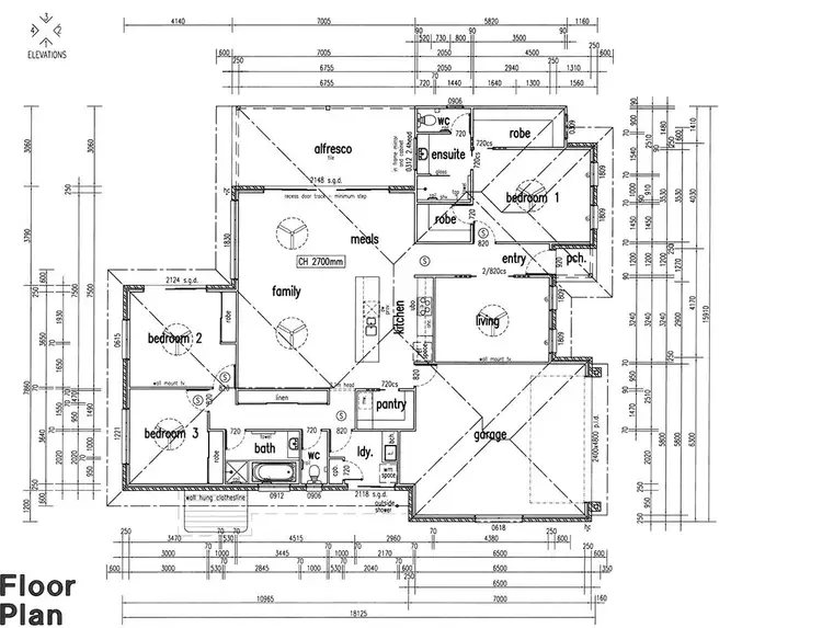 Floorplan of Homely house listing, 5 Yaringa Avenue, Pialba QLD 4655