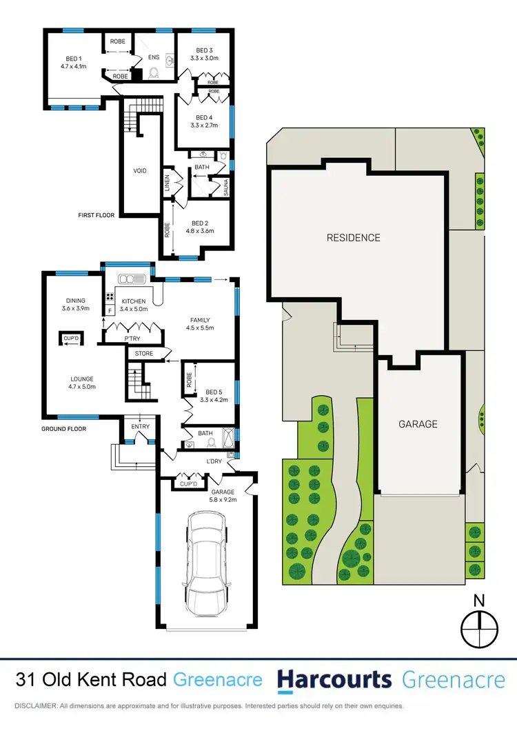 Floorplan of Homely house listing, 31 Old Kent Road, Greenacre NSW 2190