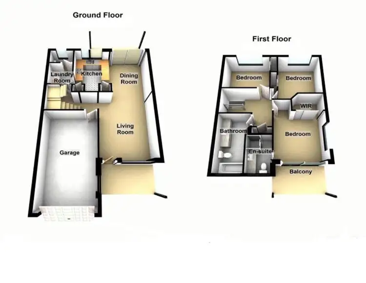 Floorplan of Homely townhouse listing, 6/66 Tuckett Road, Salisbury QLD 4107