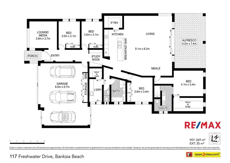 Floorplan of Homely house listing, 117 Freshwater Drive, Banksia Beach QLD 4507