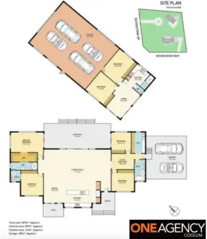 Floorplan of Homely rural property listing, 64 Woodhaven Way, Cooroibah QLD 4565