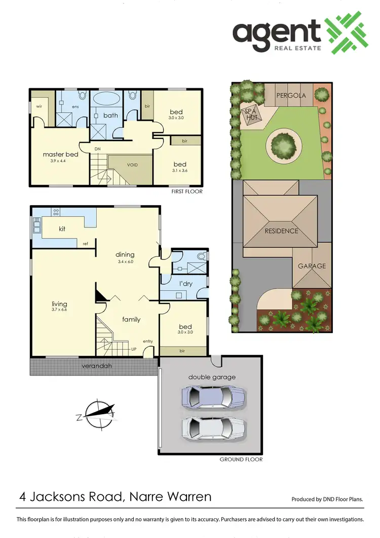 Floorplan of Homely house listing, 4 Jacksons Road, Narre Warren VIC 3805