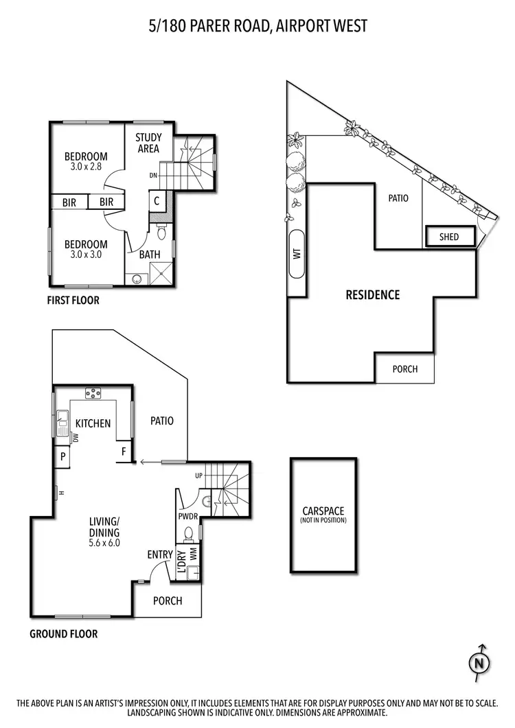 Floorplan of Homely house listing, 5/180 Parer Road, Airport West VIC 3042