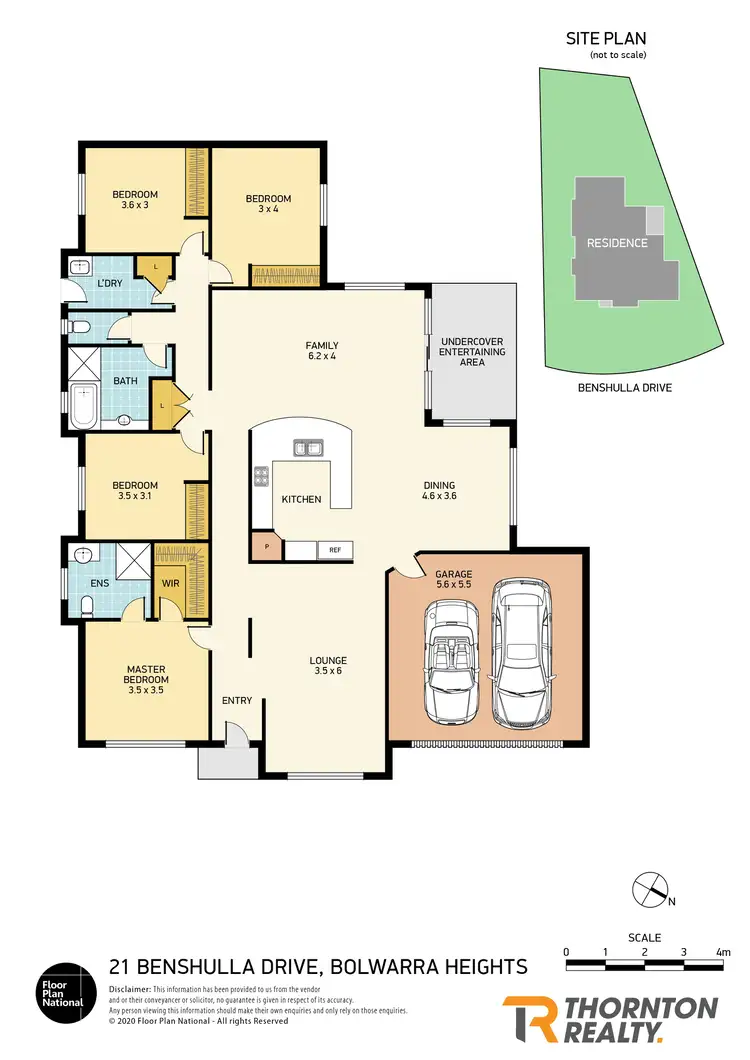 Floorplan of Homely house listing, 21 Benshulla Drive, Bolwarra Heights NSW 2320