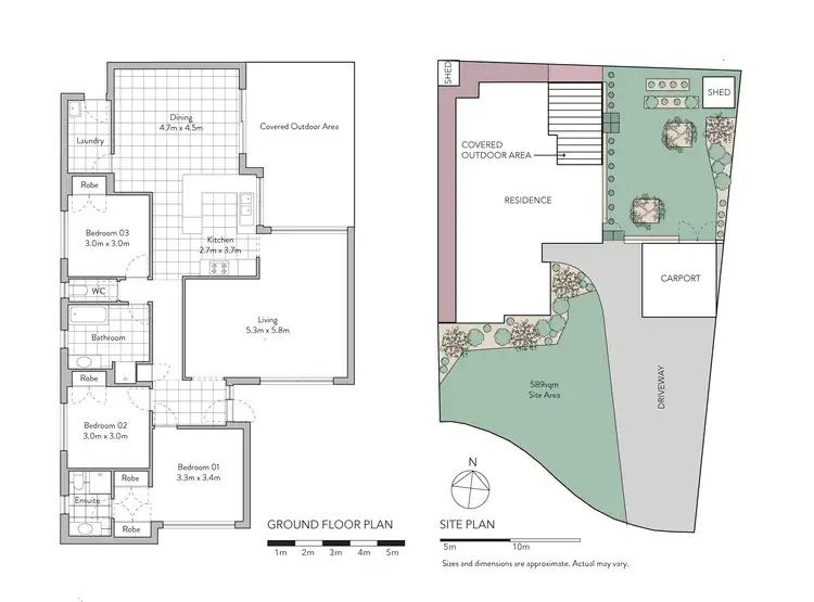 Floorplan of Homely house listing, 20 Campbell Avenue, Deer Park VIC 3023