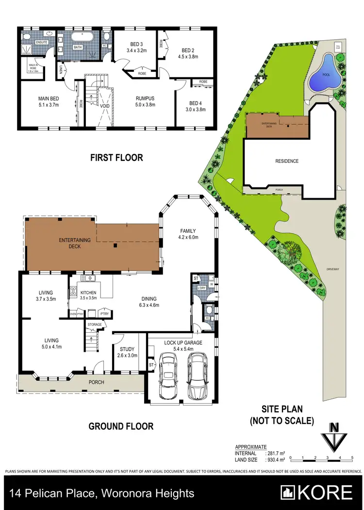 Floorplan of Homely house listing, 14 Pelican Place, Woronora Heights NSW 2233