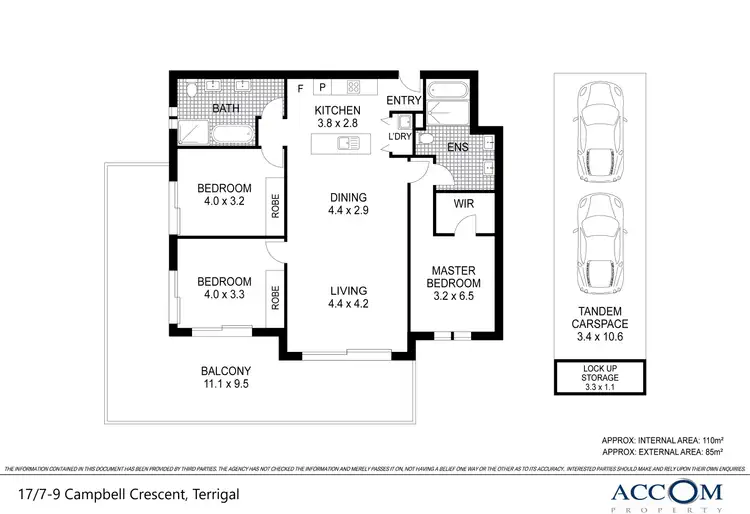 Floorplan of Homely apartment listing, 17/7 Campbell Crescent, Terrigal NSW 2260