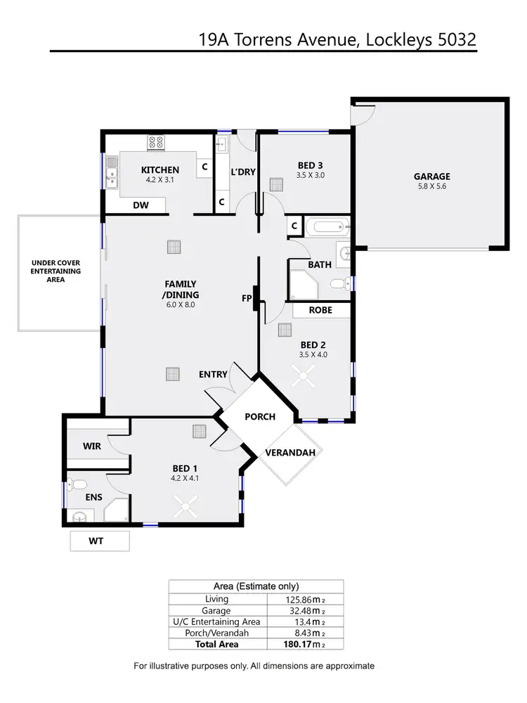 Floorplan of Homely house listing, 19a Torrens Avenue, Lockleys SA 5032