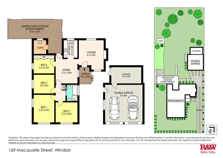 Floorplan of Homely house listing, 169 Macquarie Street, Windsor NSW 2756