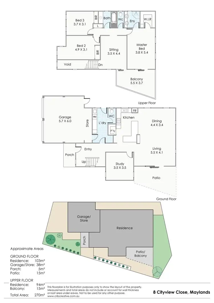 Floorplan of Homely house listing, 8 Cityview Close, Maylands WA 6051