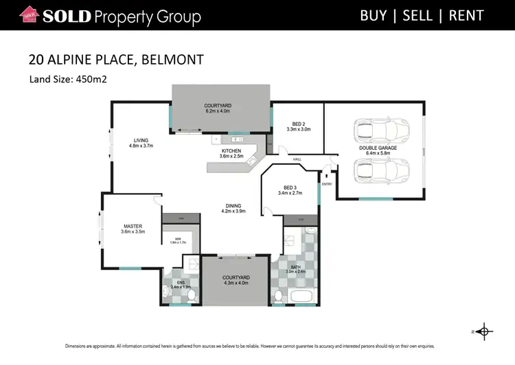 Floorplan of Homely house listing, 20 Alpine Place, Belmont QLD 4153
