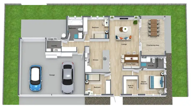 Floorplan of Homely house listing, 23 Lacebark Crescent, Bentley Park QLD 4869