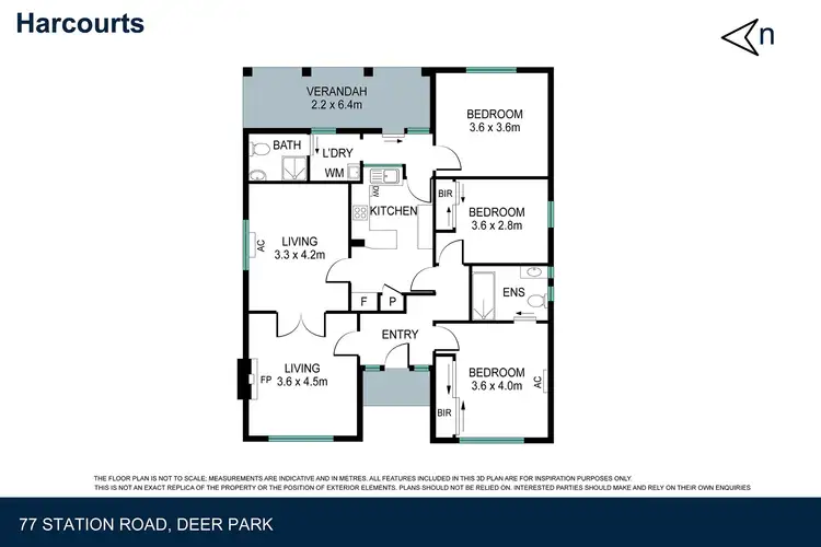 Floorplan of Homely house listing, 77 Station Road, Deer Park VIC 3023